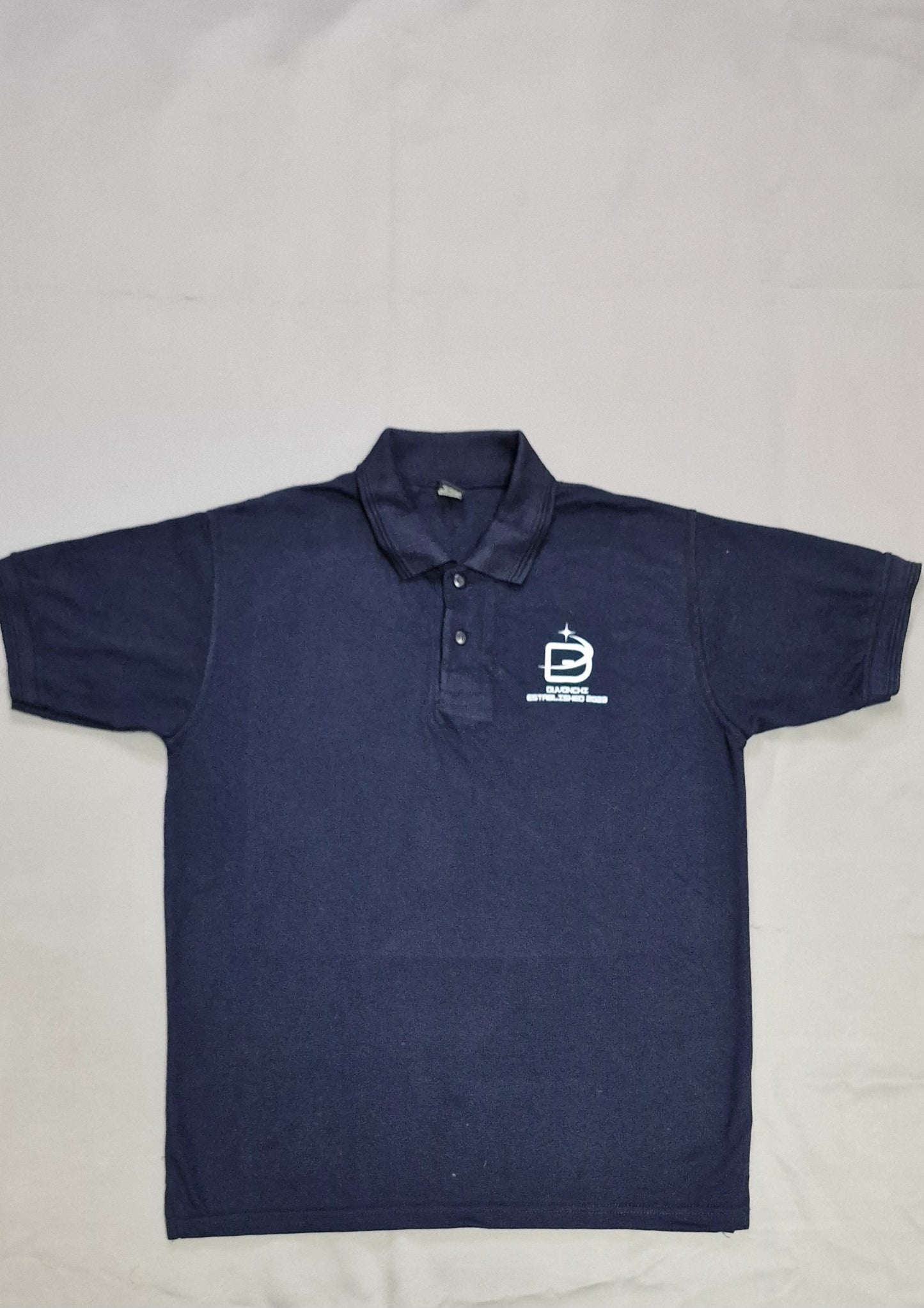 Duvonchi Navy blue polo T-shirt