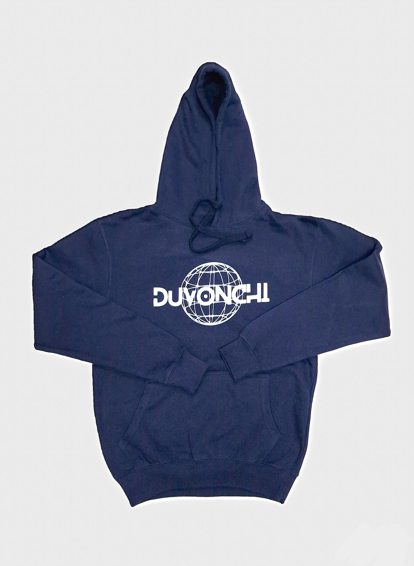 Duvonchi Navy Blue 'Global Style' Hoodie