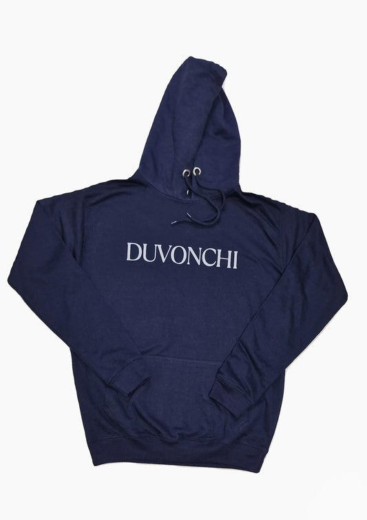 DUVONCHI Navy blue hoodie