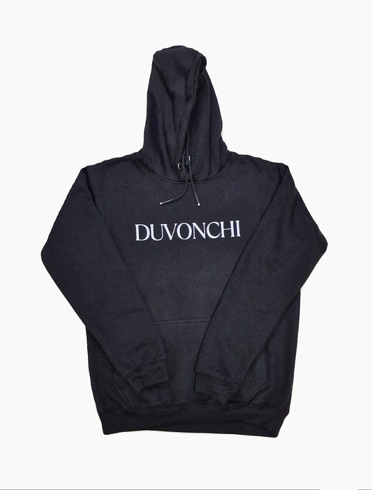 DUVONCHI black hoodie