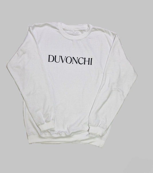 DUVONCHI white sweatshirt